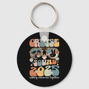 Cruise Squad 2025 Family Matching Group Summer Vac Key Ring
