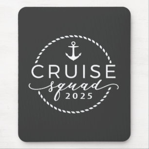 Cruise Squad 2025 Family Matching Outfit Summer Mouse Pad