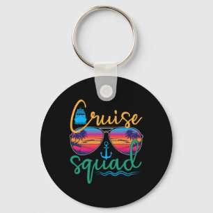 Cruise Squad 2025 Family Vacation Beach Matching G Key Ring