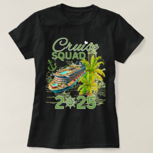  Cruise Squad 2025 Family Vacation T-Shirt