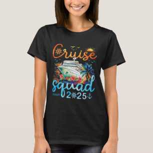 Cruise Squad 2025 Family Vacation Trip Group Match T-Shirt