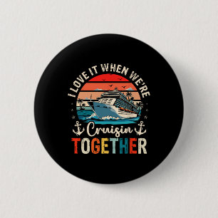 Cruise Squad 2025 Outfits Friends Family Couples M 6 Cm Round Badge