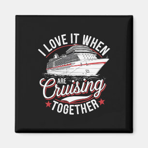 Cruise Squad 2025 Outfits Friends Family Couples M Magnet
