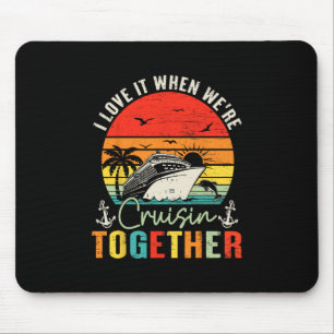 Cruise Squad 2025 Outfits Friends Family Couples M Mouse Pad