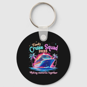Cruise Squad 2025 Summer Vacation Matching Cruise  Key Ring