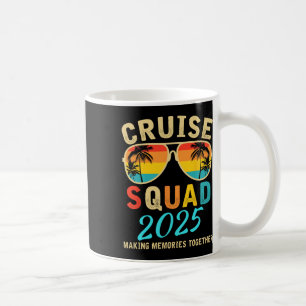 Cruise Squad 2025 Summer Vacation Matching Family Coffee Mug