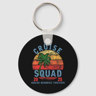 Cruise Squad 2025 Summer Vacation Matching Family Key Ring