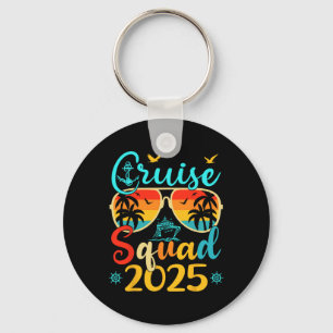 Cruise Squad 2025 Summer Vacation Matching Family Key Ring