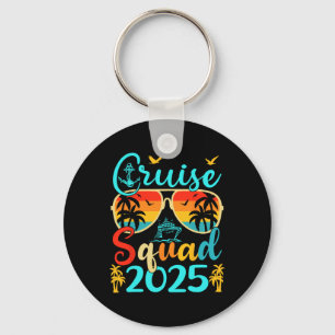 Cruise Squad 2025 Summer Vacation Matching Family Key Ring