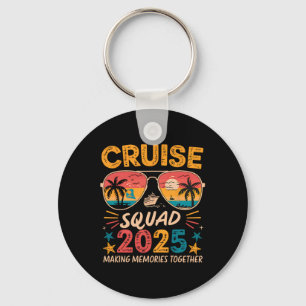 Cruise Squad 2025 Summer Vacation Matching Family  Key Ring