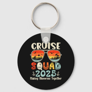 Cruise Squad 2025 Summer Vacation Matching Family Key Ring