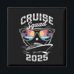 Cruise Squad 2025 Summer Vacation Matching Family Magnet<br><div class="desc">Cruise Squad 2025 Summer Vacation Matching Family Cruise</div>