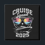 Cruise Squad 2025 Summer Vacation Matching Family  Magnet<br><div class="desc">Cruise Squad 2025 Summer Vacation Matching Family Cruise</div>