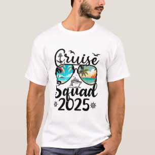 Cruise Squad 2025 Summer Vacation Matching Family  T-Shirt