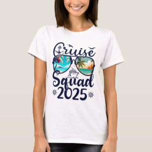 Cruise Squad 2025 Summer Vacation Matching Family T-Shirt