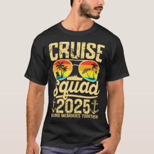 Cruise Squad 2025 Summer Vacation Matching Family T-Shirt
