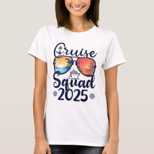 Cruise Squad 2025 Summer Vacation Matching Family T-Shirt
