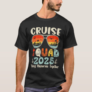 Cruise Squad 2025 Summer Vacation Matching Family T-Shirt