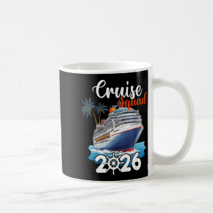 Cruise squad 2026 cruising hawaii beach summer coffee mug