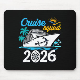Cruise squad 2026 cruising hawaii beach summer mouse pad