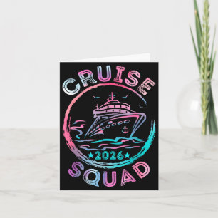 Cruise squad 2026 cruising hawaii summer vacation card