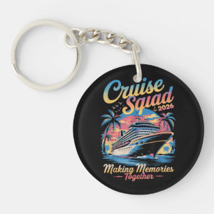 Cruise Squad 2026 Family Cruise Matching Summer Key Ring