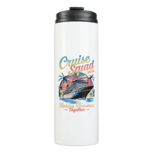 Cruise Squad 2026 Family Cruise Matching Summer Thermal Tumbler