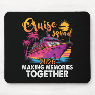 Cruise Squad 2026 Family Group Matching Summer Mouse Pad