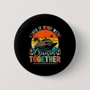 Cruise Squad 2026 Family Group Matching Summer Vac 6 Cm Round Badge
