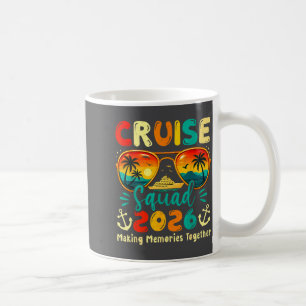 Cruise Squad 2026 Family Group Matching Summer Vac Coffee Mug