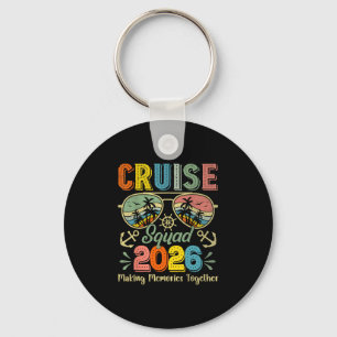 Cruise Squad 2026 Family Group Matching Summer Vac Key Ring