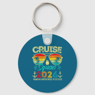 Cruise Squad 2026 Family Group Matching Summer Vac Key Ring
