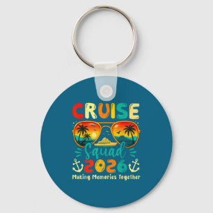 Cruise Squad 2026 Family Group Matching Summer Vac Key Ring