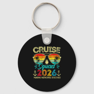 Cruise Squad 2026 Family Group Matching Summer Vac Key Ring