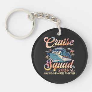 Cruise Squad 2026 Family Summer Vacation Key Ring