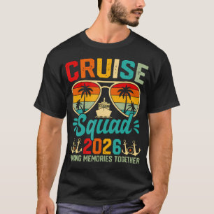Cruise Squad 2026 Family Vacation Matching Group T-Shirt