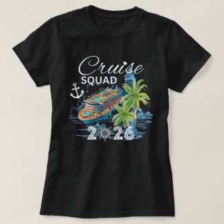 Cruise Squad 2026 Family Vacation T-Shirt