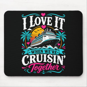 Cruise squad 2026 friends family couples matching  mouse pad