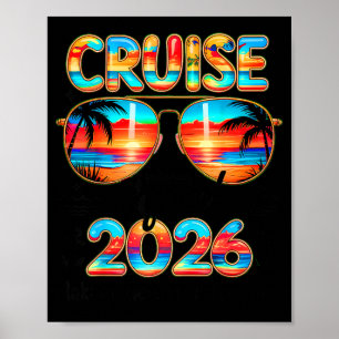 Cruise Squad 2026 Summer Making Memories Together Poster