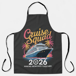 Cruise Squad 2026 Summer Vacation Apron
