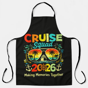 Cruise Squad 2026 Summer Vacation Apron