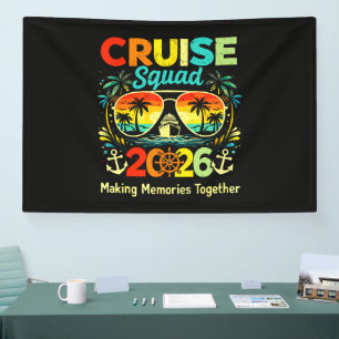 Cruise Squad 2026 Summer Vacation Banner
