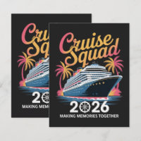 Cruise Squad 2026 Summer Vacation
