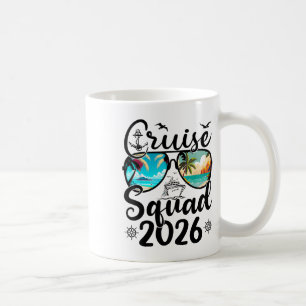Cruise Squad 2026 Summer Vacation Family Matching Coffee Mug