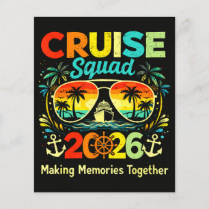 Cruise Squad 2026 Summer Vacation Flyer