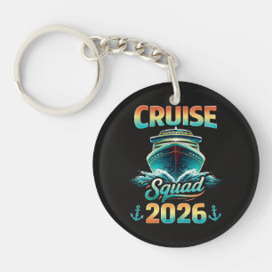 Cruise Squad 2026 – Summer Vacation Key Ring