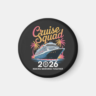 Cruise Squad 2026 Summer Vacation Magnet