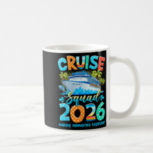 Cruise Squad 2026 Summer Vacation Matching Family Coffee Mug