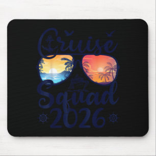 Cruise Squad 2026 Summer Vacation Matching Family Mouse Pad