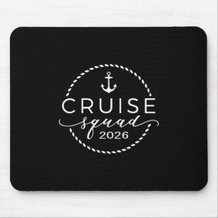 Cruise Squad 2026 Summer Vacation Matching Family Mouse Pad